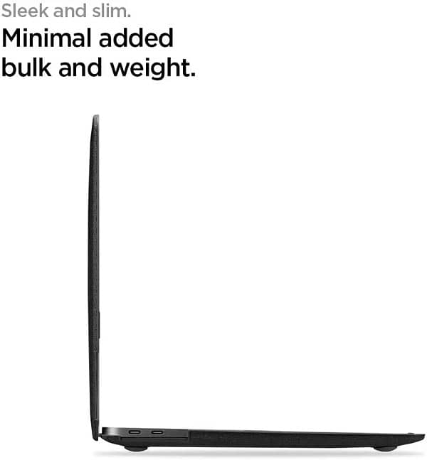 Spigen Thin Fit Case for MacBook Air 13 inch - Black 7