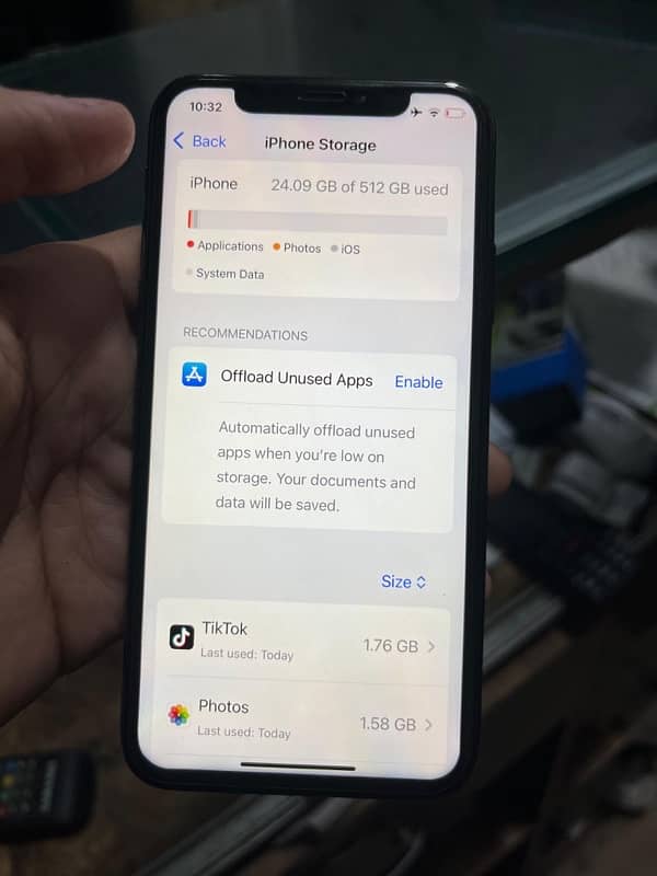 ifone Xs Non Approved 512Gb 10/10 Condition All Okay 9