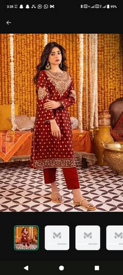 FEBRIC SILK COTTON SUIT FOR WOMAN