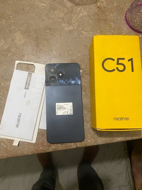 realmi C51 4/64GB 3 months use or pani main jany ki waja sy off ha 2