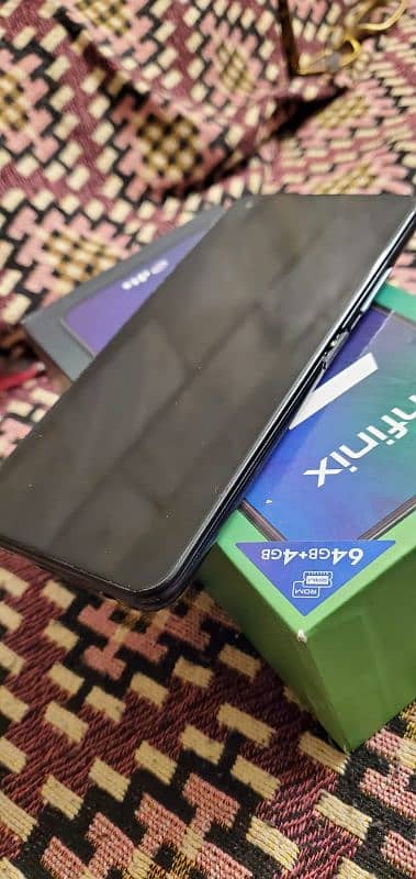 Infinix 7 note lite with box 4gb ram 64 rom 1