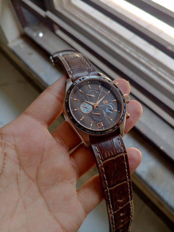 Pierre Bernard Esperto Men Chronograph Watch 0