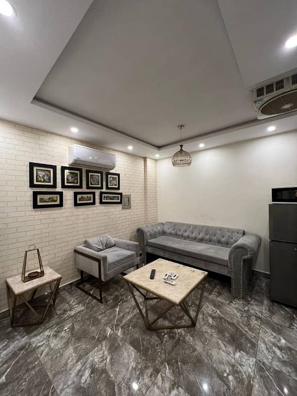 1 Bedroom Furnished Flat With Gas For Rent Available In Bahria Town Lahore 3