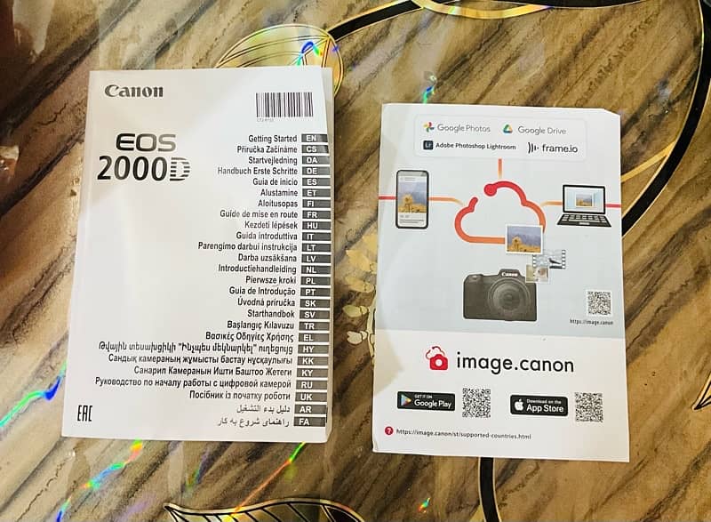 canon eos 2000d very less used 4