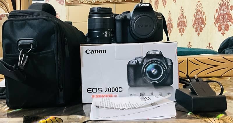 canon eos 2000d very less used 10