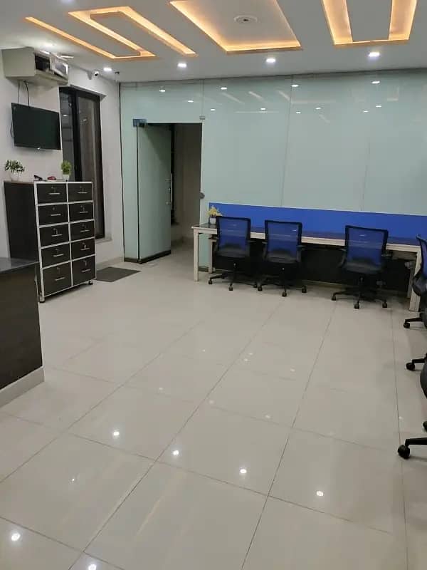 Furnished Office For Rent Available Half Flour In Bahria Town Lahore 0