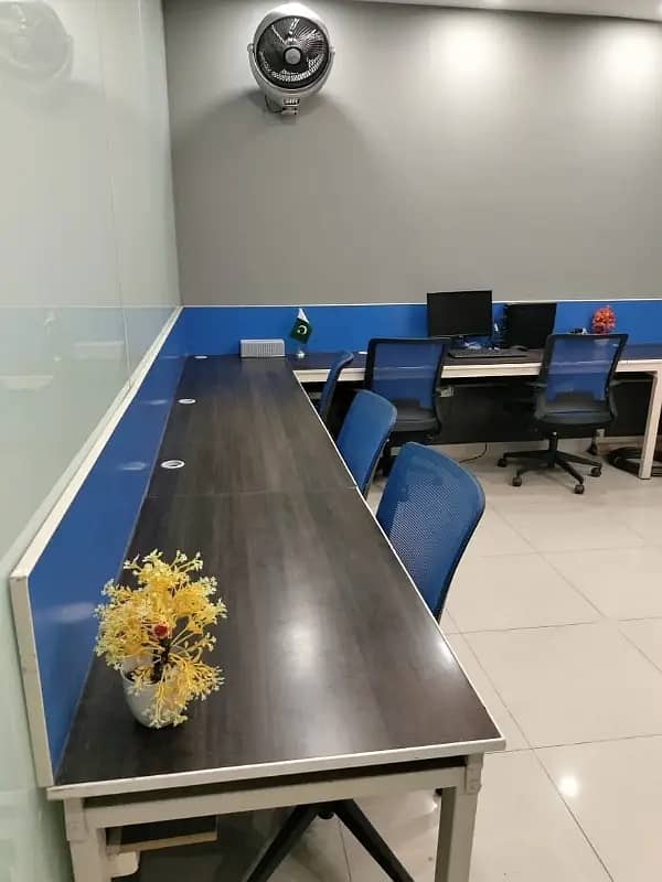 Furnished Office For Rent Available Half Flour In Bahria Town Lahore 1