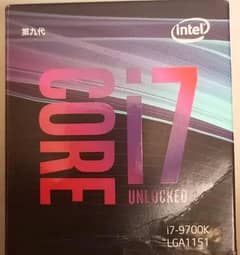 Intel i7 9700k Processor