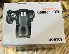 canon eos2000d new condition