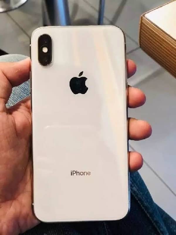 iPhone x 256 GB pta approved  with box 0