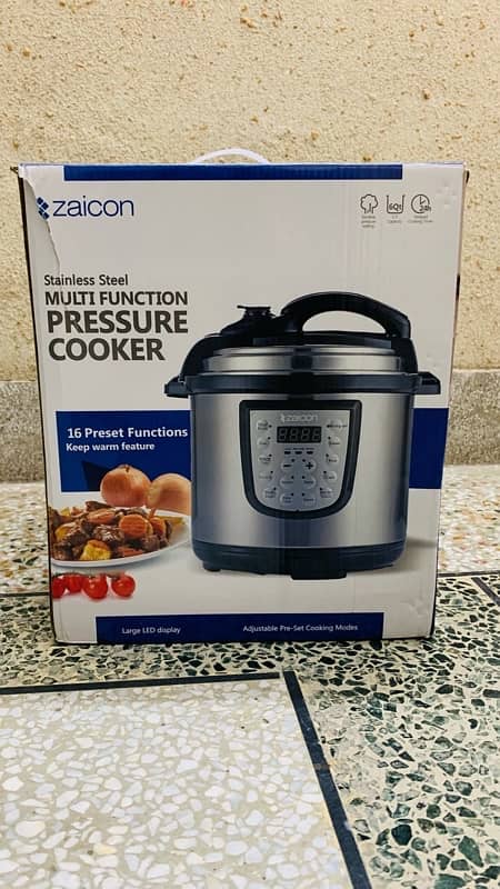 Brand New Zaicon Electric Pressure Cooker (Wholesale Price) 1