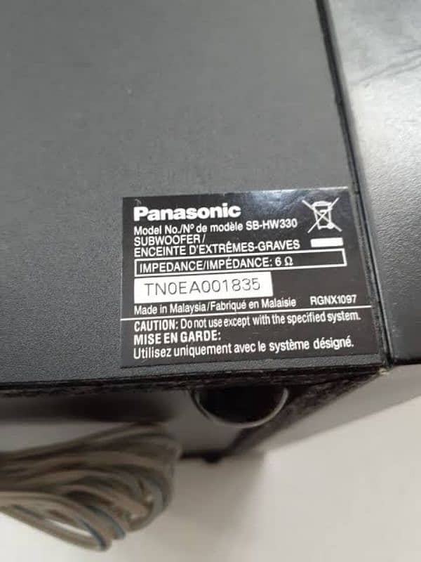 Dual Panasonic 8° inch Sub Woofer - Sony Pioneer JBL Boss Kenwood 8