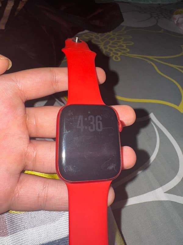 Apple watch series 6 red 44 mm 1