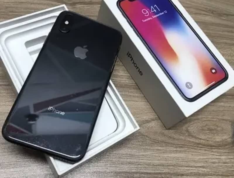 Iphone x 256 gb seald piece dubai export Pta approved 0