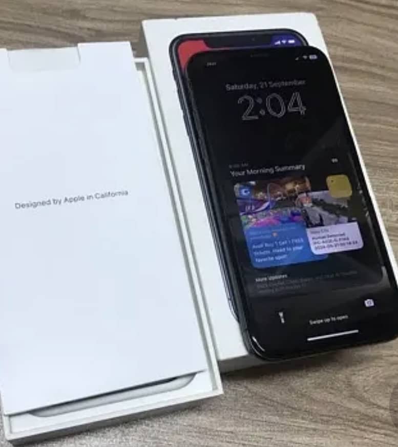 Iphone x 256 gb seald piece dubai export Pta approved 1