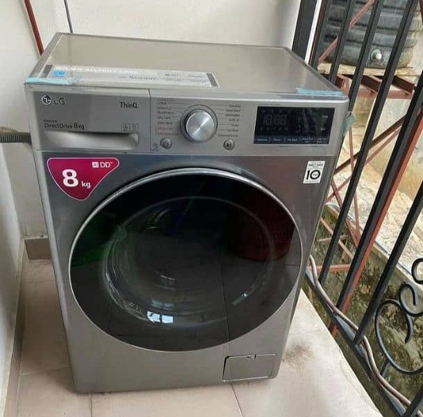 front load LG washing machine 1