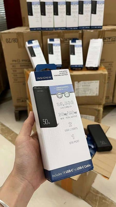 insignia Power Bank 20000mah 50W Box Pack 4