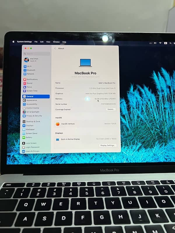 Macbook Pro 13” Inches 8