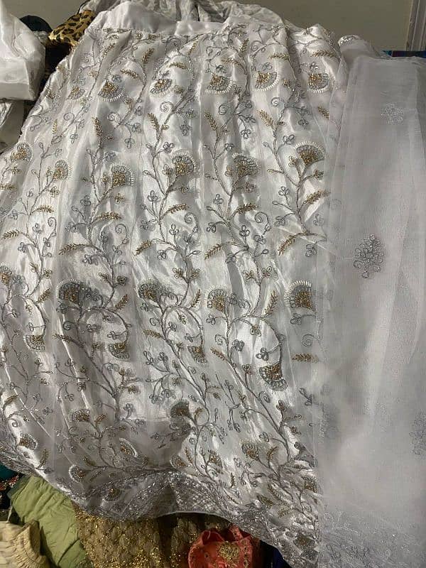 choli sharara medium size aur Large size frocks 4