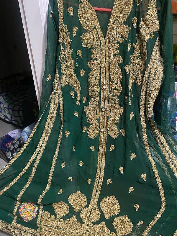 choli sharara medium size aur Large size frocks 17