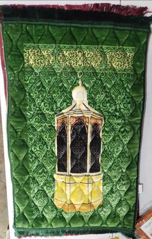 Green Narm Jaye Namaz (Prayer Mat) Free Home Delivery 0