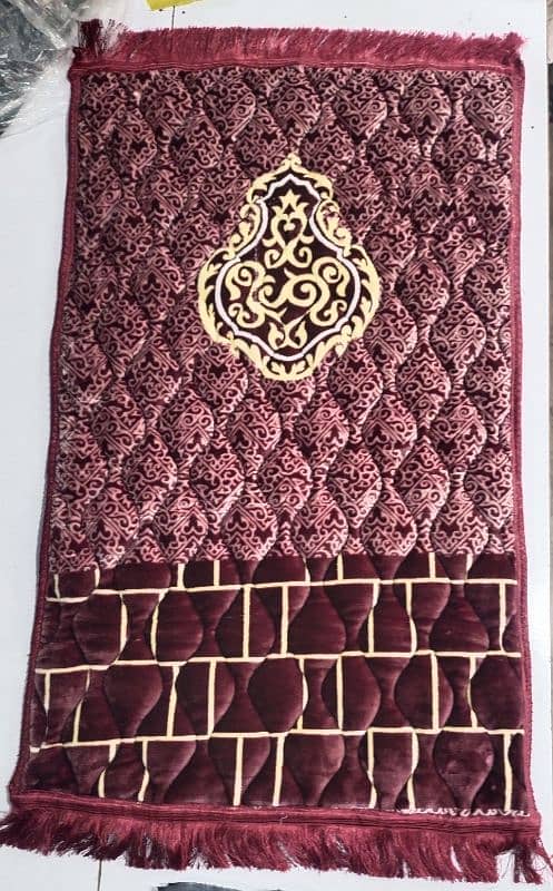 Brown Narm Jaye Namaz (Prayer Mat) Free Home Delivery 0