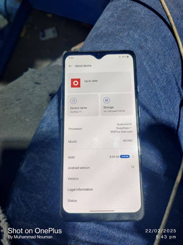 oneplus 7T 8/128 Pta Approved snapdragon 855 Pubg 90FPS 1