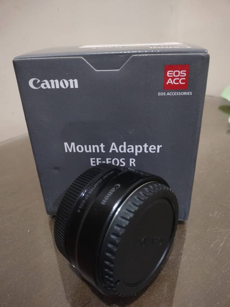 Assalamualaikum  Canon R body  with canon mount adapter with complete 7