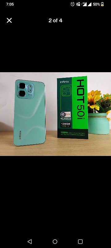 Infinix Hot 50i 6 Plus 6GB 128GB 2