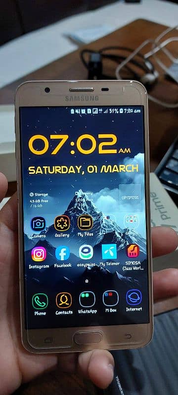 Samsung j7 prime Dual (Excellent condition) 100% all functions works 3