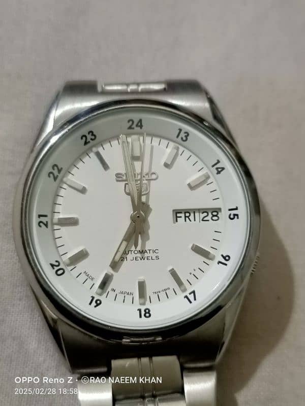 SEIKO 5 AUTOMATIC WRIST WATCH 5