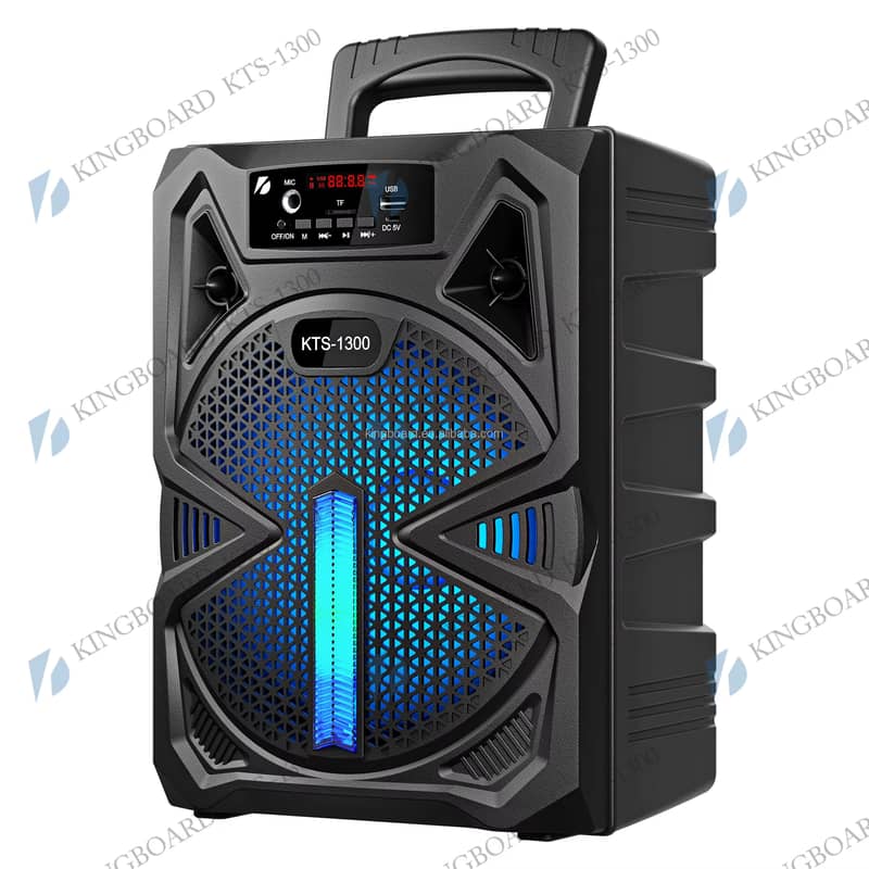 GTS Rechargeable Speaker with Microphone FM radio,microphone input,AUX 18