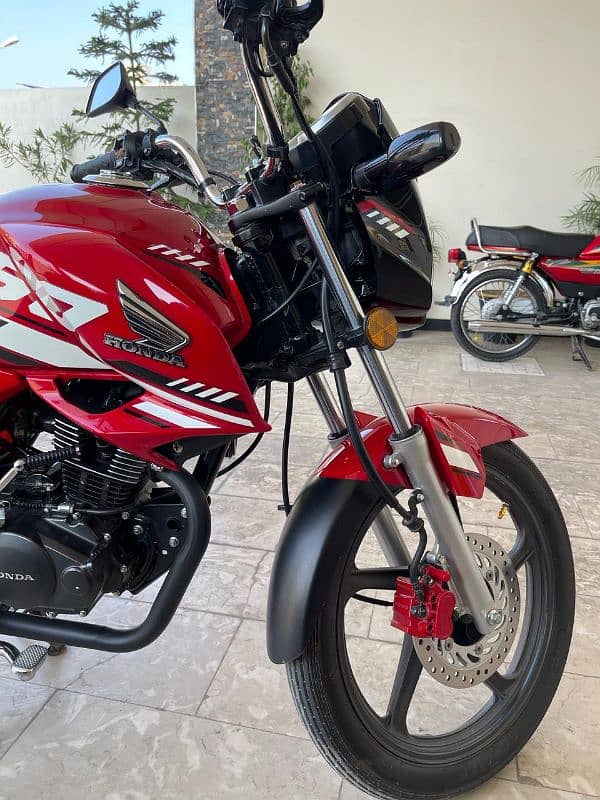 Honda cb150f 2024 model Islamabad number 5