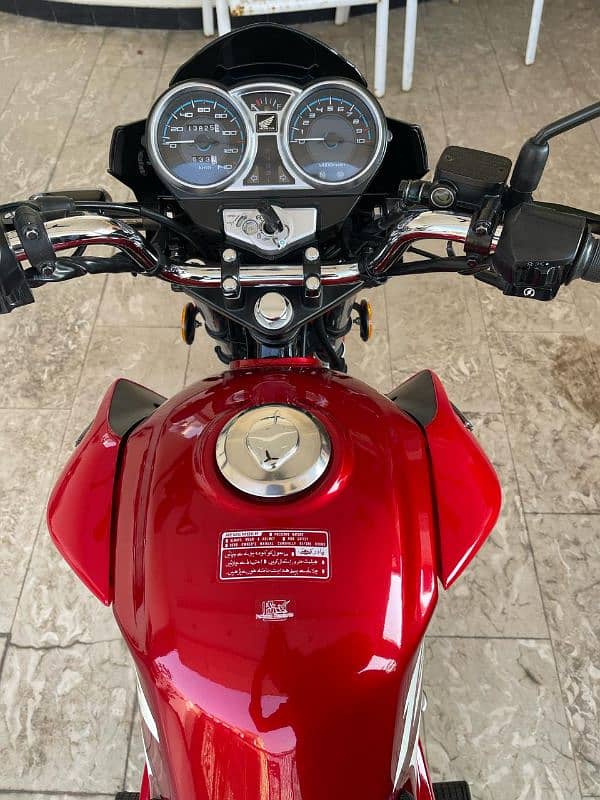 Honda cb150f 2024 model Islamabad number 6