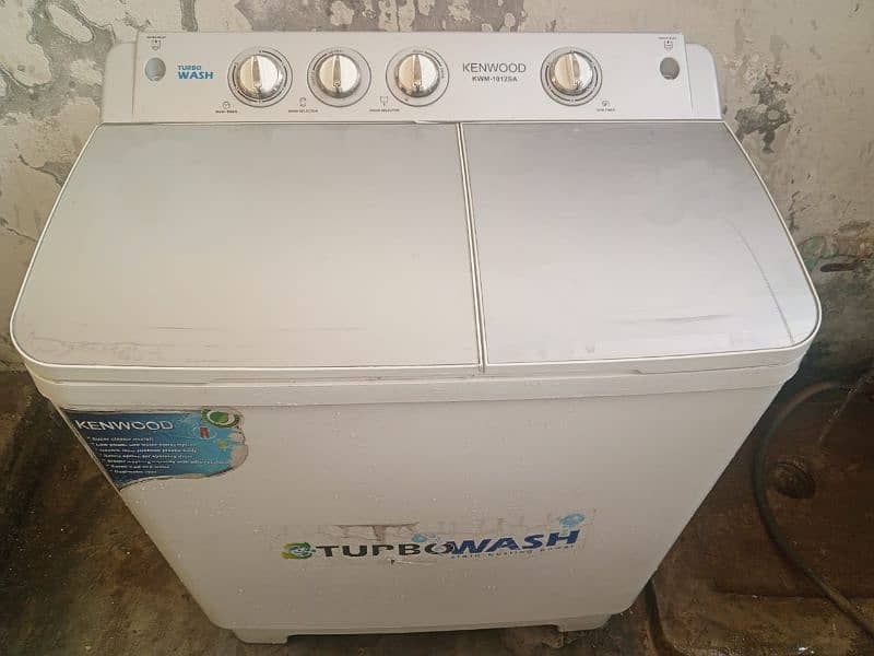 Kelwood washing machine turbo 10 KG working condition no repairing 0