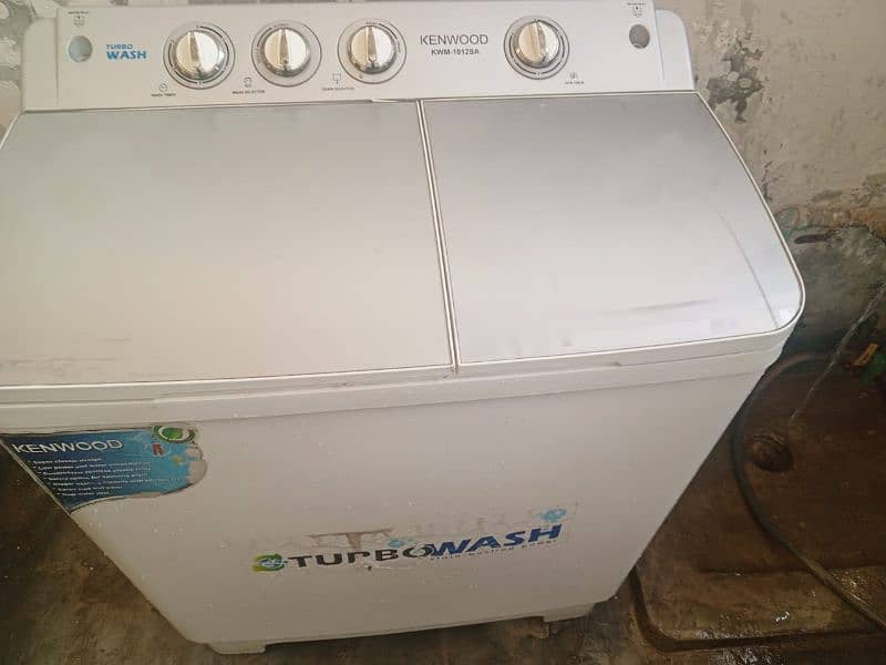 Kelwood washing machine turbo 10 KG working condition no repairing 1