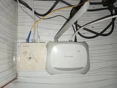 Tp link router and fiber converter