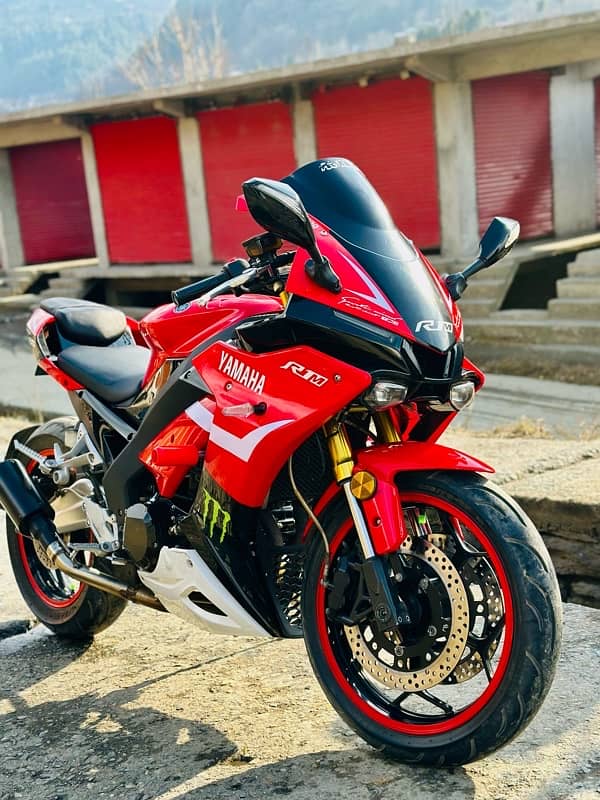 Yamaha R1m replica 400cc dual cylinder 2