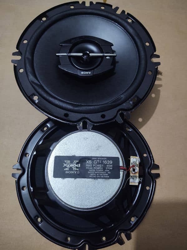 Original Imported Branded Vietnam Sony Xplod door Component speakers 1