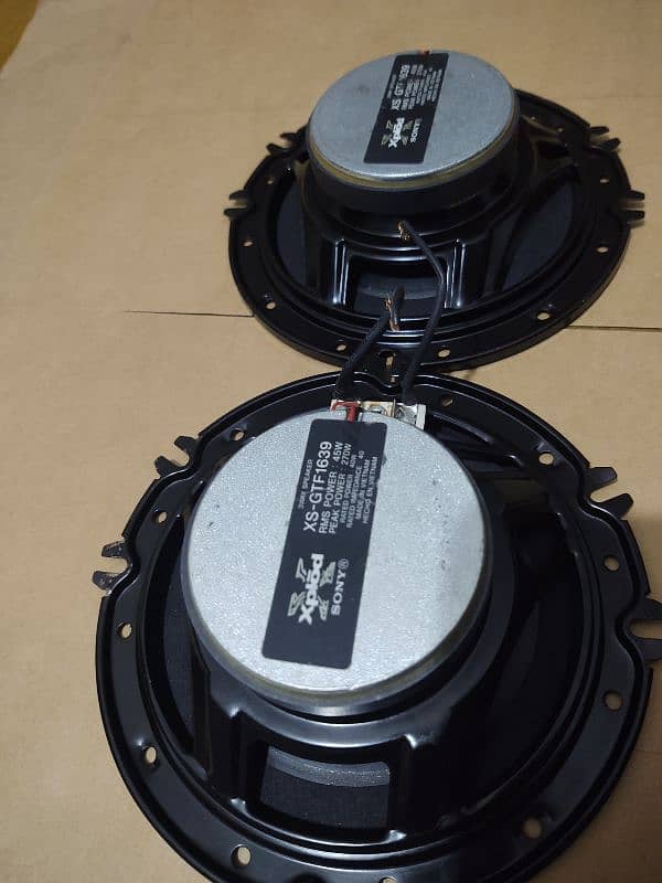 Original Imported Branded Vietnam Sony Xplod door Component speakers 4