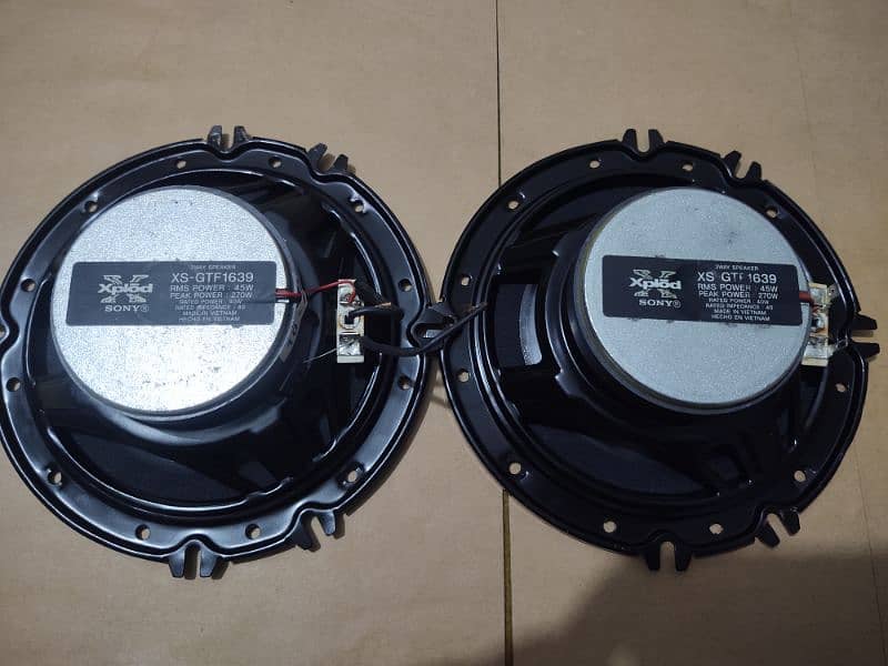 Original Imported Branded Vietnam Sony Xplod door Component speakers 7