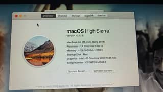 macbook air 4 128 gb fresh condetion