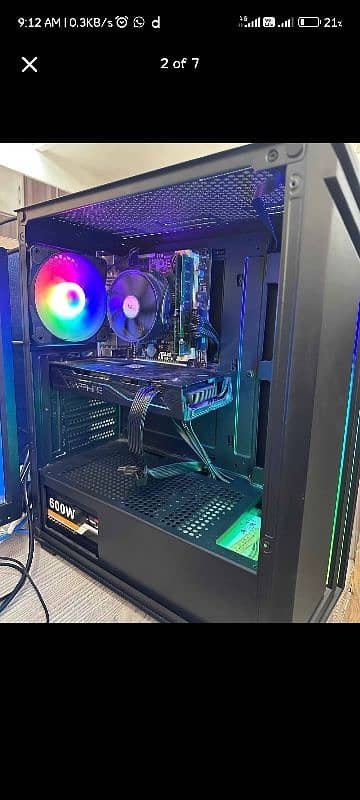 Core i7 4th gen with RX580 8gb Nitro plus  GPU 0