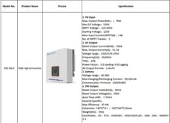 FFtech FSE-5KLS Hybrid Inverter 5Kw and ESS100-5L 5Kw Battery