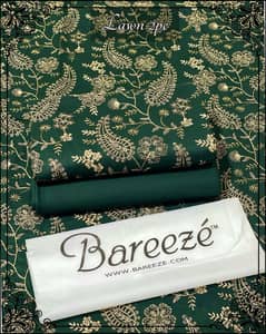 Bareeze lawn 3pc EMBROIDERED Advance Eid offer