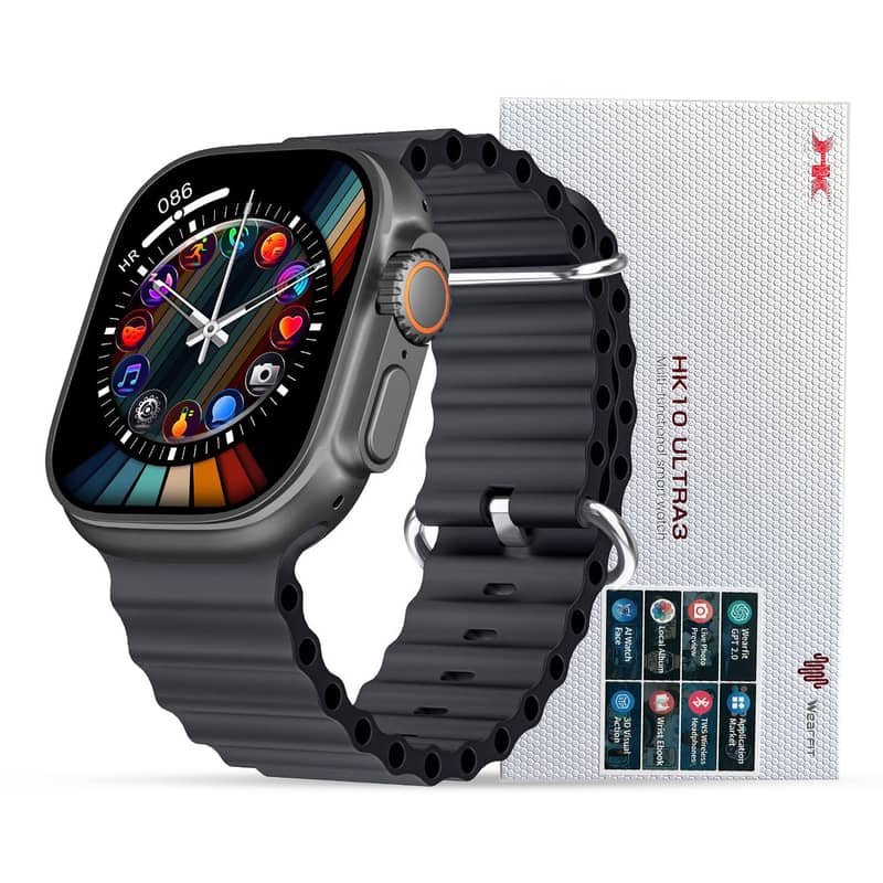 Hk10 Ultra 3 2.02 Amoled Display G-sensor Ai Features - Instock 0