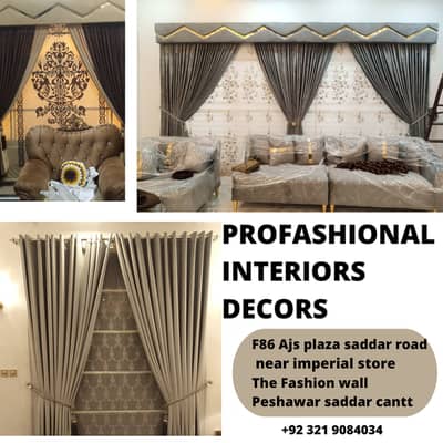 Pairs of Curtains/parda/luxcury curtains/stilish curtains