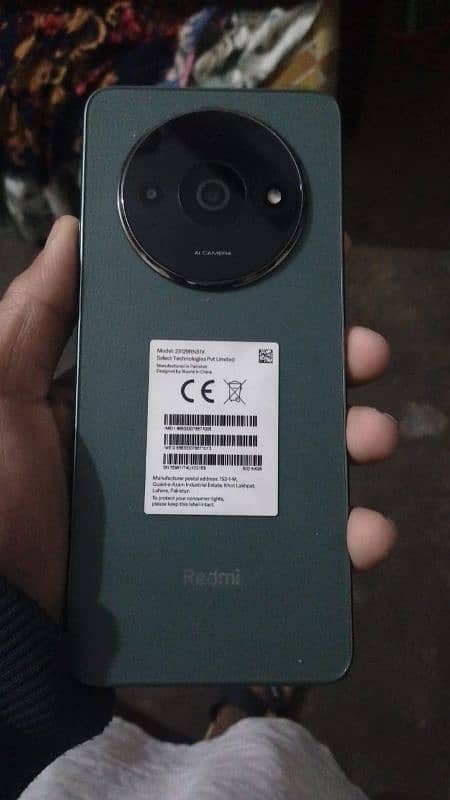 Redmi A3 with box charger 10 month warranty 5