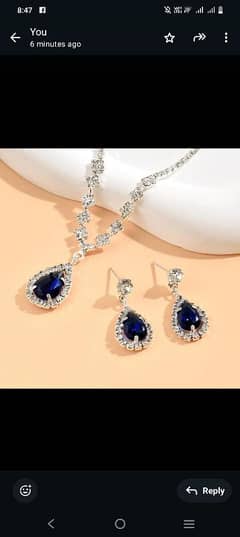 womens jewelery necklace and earrings