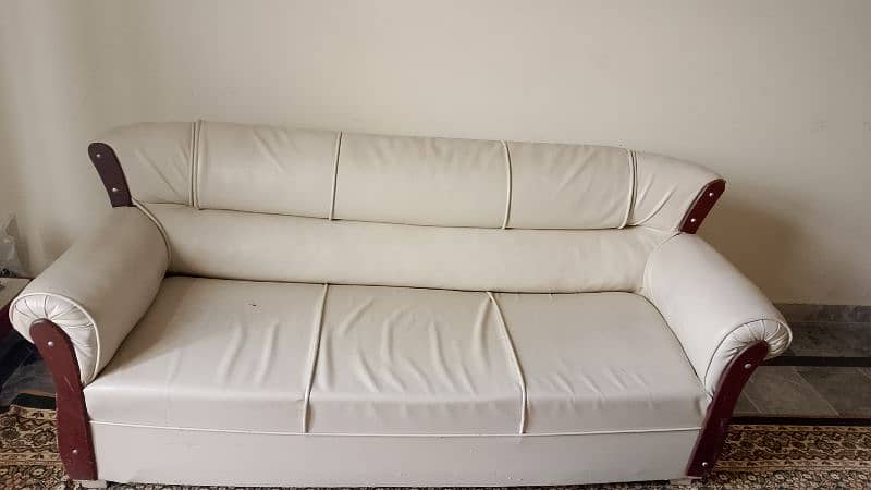 leatherite sofa set 3+1+1 3